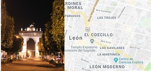 Mapa León Gto